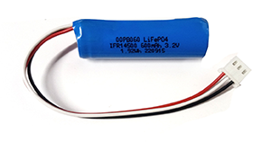 Batteria di ricambio LifePO4 – 3,2V 0,6A per Orione – Cod. 00PB060