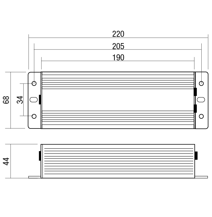 Alimentatore LED Jolly IP67 – 150W – DALI – Cod.LCP-150D214 - immagine 3