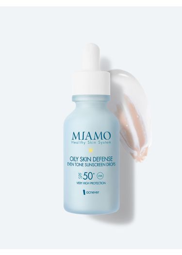 Miamo Oily Skin Defense Even Tone Sunscreen Drops SPF50+ – 30ml