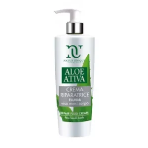 Natur Unique Aloe Attiva Crema Riparatrice Fluida Viso Mani Corpo – 190ml