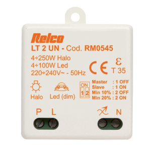 Dimmer LED Universale da incasso LT 2 UN – Cod.RM0545