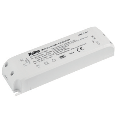 Alimentatore LED IP20 SLIM CV LED DIMMER 60W – Cod.RN1428