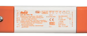 Trasformatore elettronico per lampade alogene ICE 60 PFS TH – Cod.RN1602