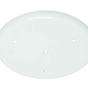 Rosone tondo Ø 306 – 4 fori nero – Cod. ROS/TON/4/N