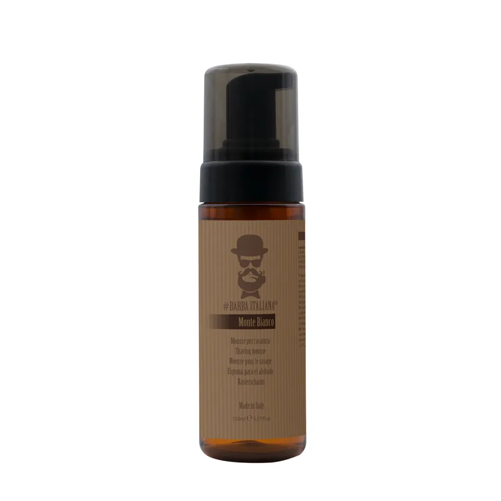 #BARBA ITALIANA – MONTE BIANCO – Mousse per rasatura