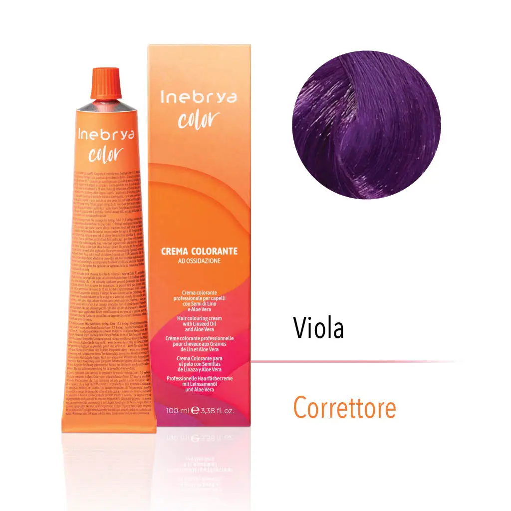 Inebrya Color – Correttore Viola – 100 ml - immagine 2
