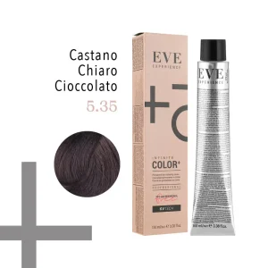 EVE Experience Infinite Color+ Colorazione Permanente in Crema – 5.35 Castano Chiaro Cioccolato 100 ml – FarmaVita