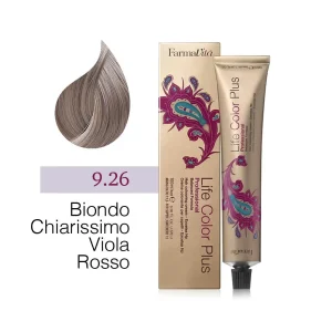 FarmaVita – Life Color Plus Professional – Crema Colorante per Capelli – 9.26 Biondo Chiarissimo Viola Rosso – 100 ml