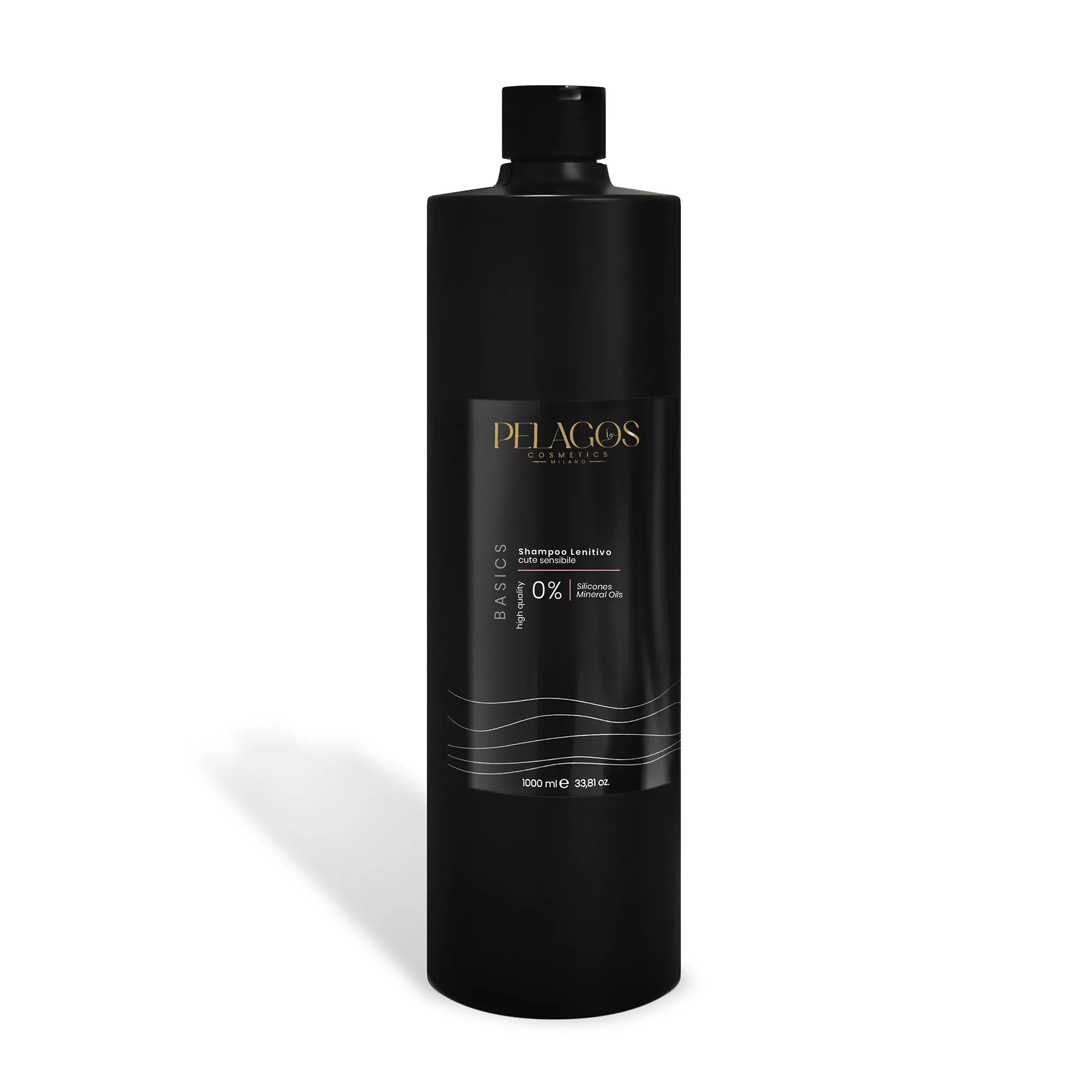 BASICS Shampoo Lenitivo 1000 ml – Pelagos Cosmetics Milano - immagine 2