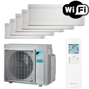 Condizionatore Daikin Stylish Penta Split 5MXM90A + CTXA15AW + CTXA15AW + FTXA20AW + FTXA25AW + FTXA25AW – spedizione gratuita, possibile installazione, miglior prezzo con incentivi 2026