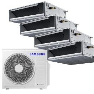 CONDIZIONATORE SAMSUNG CANALIZZABILE BASSA/MEDIA PREVALENZA QUADRI SPLIT AJ080TXJ4KG/EU + AJ026TNLPEG/EU + AJ026TNLPEG/EU + AJ026TNLPEG/EU + AJ035TNLPEG/EU – possibile installazione, miglior prezzo con incentivi 2026
